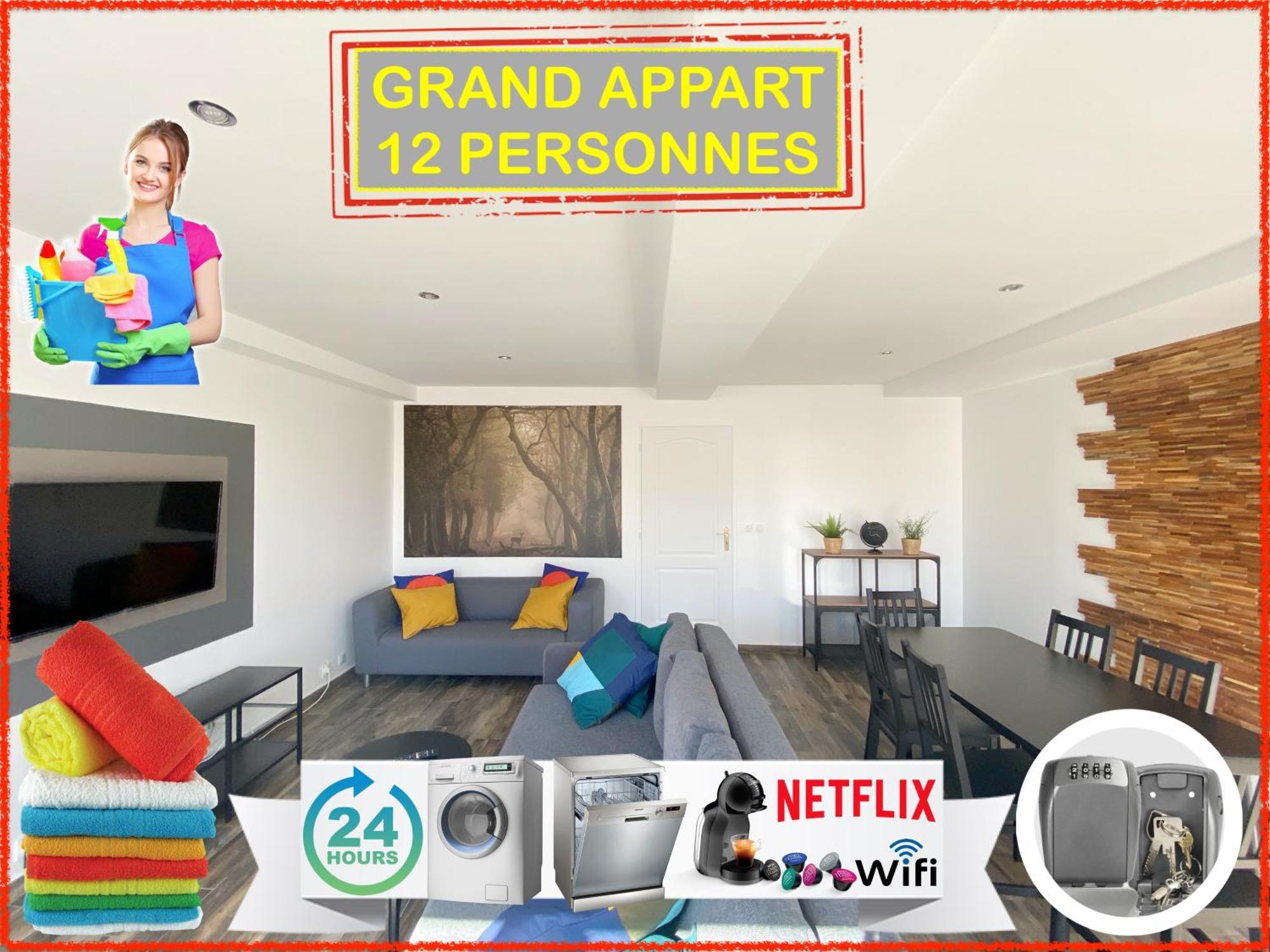 22 Chic & Cosy Grand Appart 92M2 Parking Gratuit Hypercentre Netflix Saint-Etienne  Ngoại thất bức ảnh